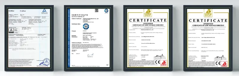 certificates
